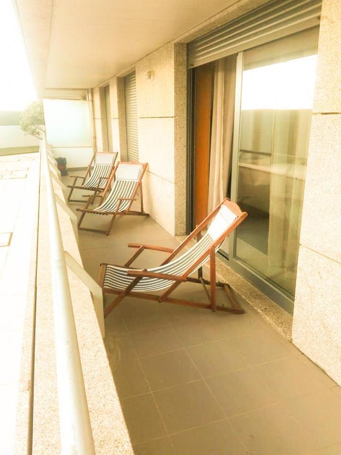Beach Front Apartment - With Swimming Pool, Barbecue And Tennis Court! 维亚纳堡 外观 照片